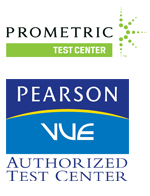 Pearson VUE + Prometric Logos for Testing Center